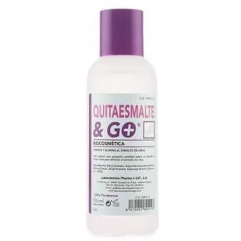 Laboratorios Pharma&Go Quitaesmaltes 125 ml – imagen 1