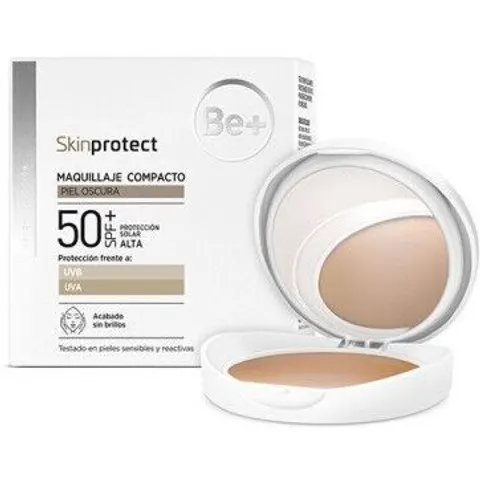 Be+ Skinprotect Compact Makeup SPF 50+ 10 gr Oscuro – Bild 1