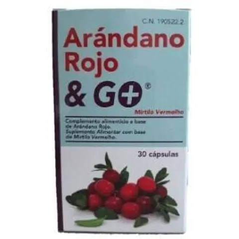Laboratorios Pharma&Go Arándano 30 Cápsulas – imagen 1