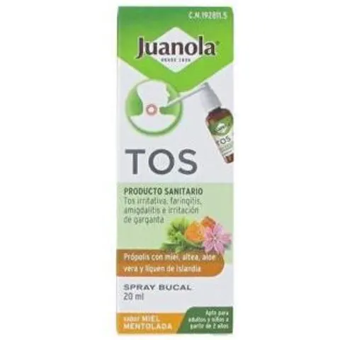 Juanola Tos Spray Bucal 20 ml – imagen 1