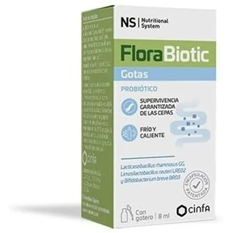 Ns Nutritional System NS Florabiotic Gotas 8 ml – imagen 1