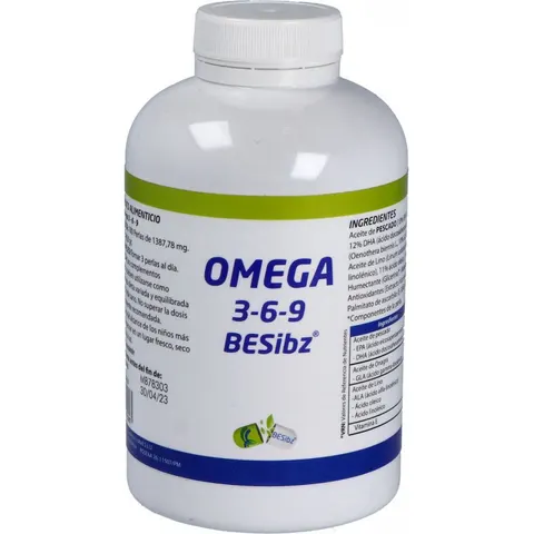 BESibz Omega 3-6-9 180 caps – imagen 1