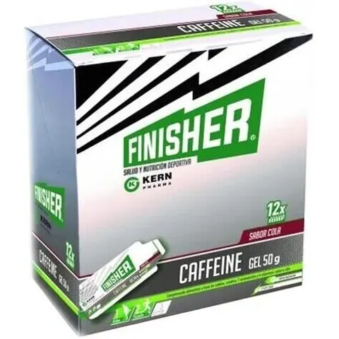 Finisher caffeine gel 12 sobres – imagen 1