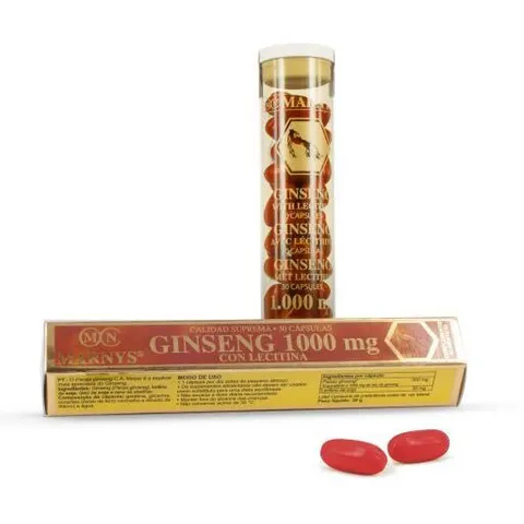 Marnys ginseng con lecitina 30perlas – imagen 1