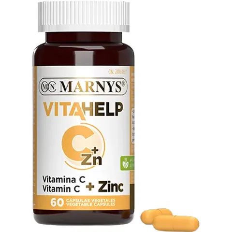 Marnys Vitahelp Vitamina C + Zinc 60 caps – imagen 1
