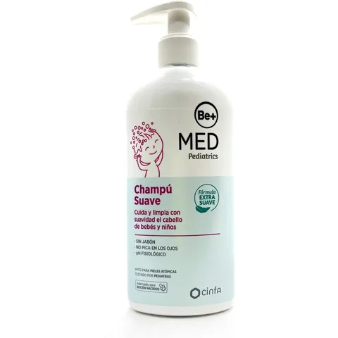 Be+ Med Pediatrics Champú Suave 300 ml – imagen 1