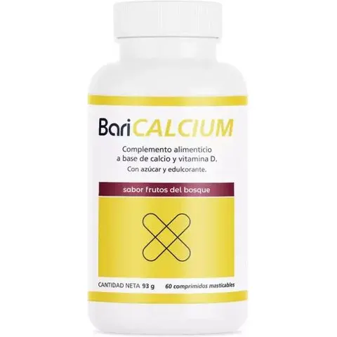 Bariatricline Baricalcium 60 Comprimidos Masticables – imagen 1