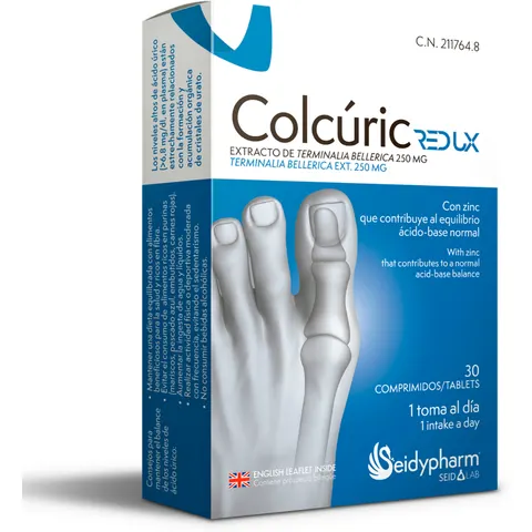 Seid Lab Colcuric Redux 30 Comprimidos – imagen 1