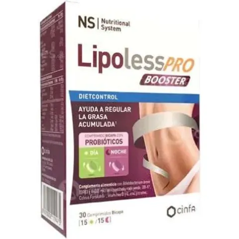 NS Nutritional System Ns Dietcontrol Lipoless Pro Booster 30comp – imagen 1