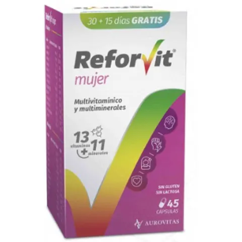 Aurovitas reforvit mujer 45cap. – imagen 1