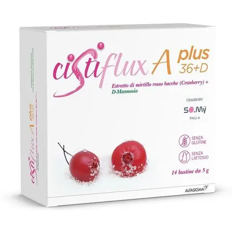Alfasigma Cistiflux A Plus 36+D 14 sobres – imagen 1