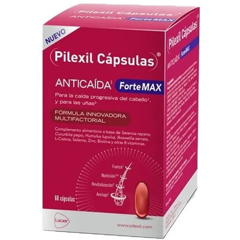 Pilexil Anticaida Fortemax 60 Cápsulas – imagen 1