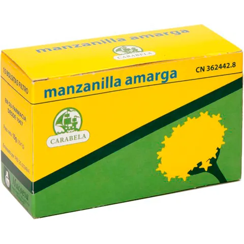 Macoesa Manzanilla Amarga Infusiones Carabela – imagen 1