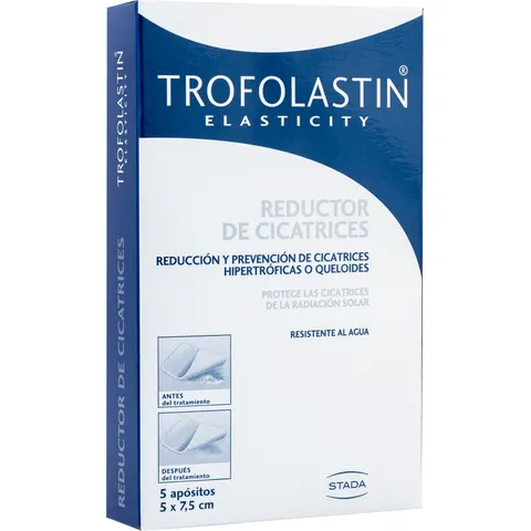 Trofolastin Reductor Cicatrices 5x7.5 5 Parches – imagen 1