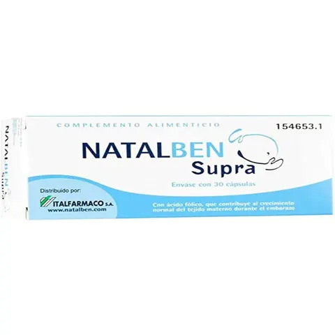 NATALBEN Supra 30 caps – imagen 1