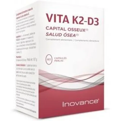 Inovance vita k2+d3 60perlas – imagen 1