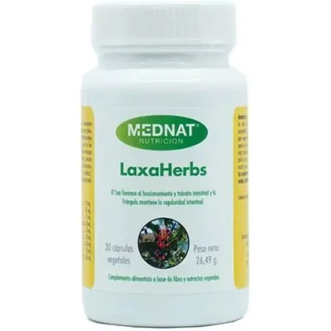 Mednat Nutrición Laxaherbs 30 Cap – imagen 1