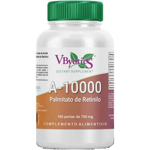 Vbyotics vitamina a 10000 180 perlas – imagen 1