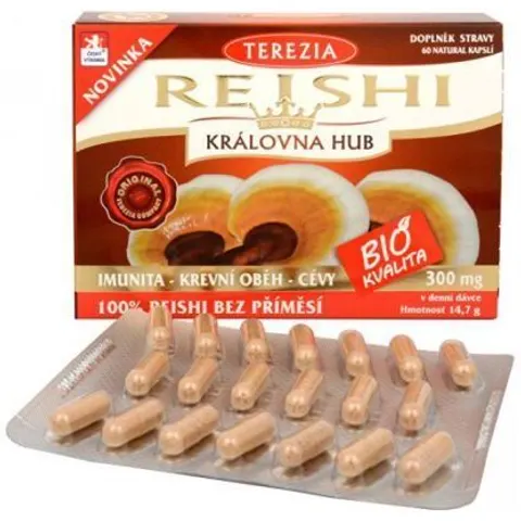 TEREZIA Reishi 100% 60 Caps – imagen 1