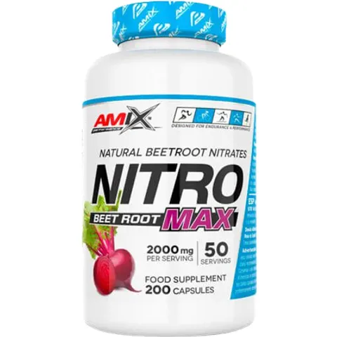 Amix performance nitro beetroot max 200 vcaps – imagen 1