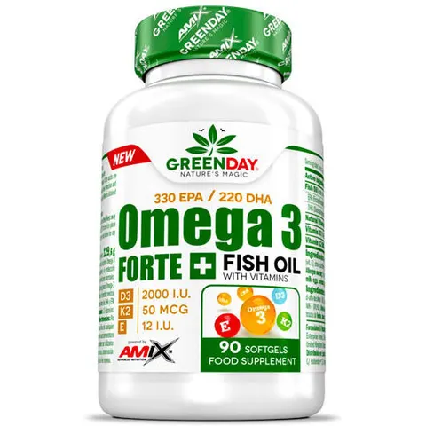 Amix greenday Omega 3 Forte+ 90 Perlas – imagen 1