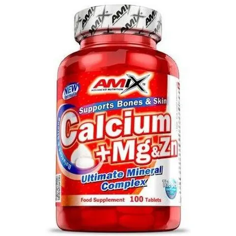 Amix Calcium + mg & Zn 100 comp – imagen 1