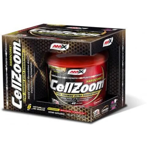 Amix Nutrition Pre-entreno CellZoom Frambuesa – imagen 1