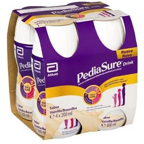 Pediasure Drink Vainilla 4x200ml – imagen 1