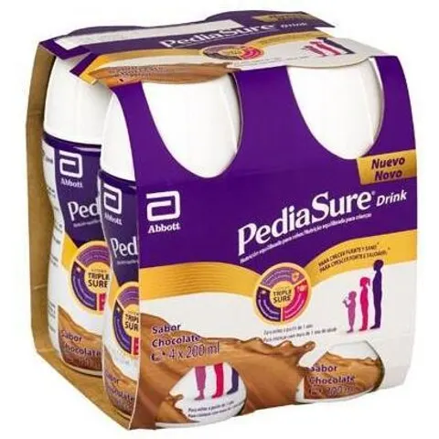 Pediasure Drink Chocolate 4x200ml – imagen 1