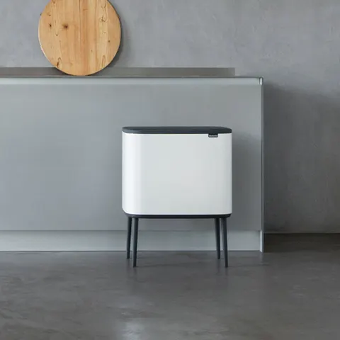 Brabantia Bo Touch Bin, 11 + 23L - Soft Beige Mülleimer – Bild 1