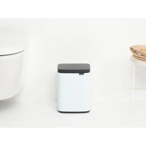 Brabantia Bo Mülleimer, 12L - White Mülleimer – Bild 1