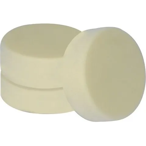 Polijstspons, Medium, wit, 3 stuks – afbeelding 1