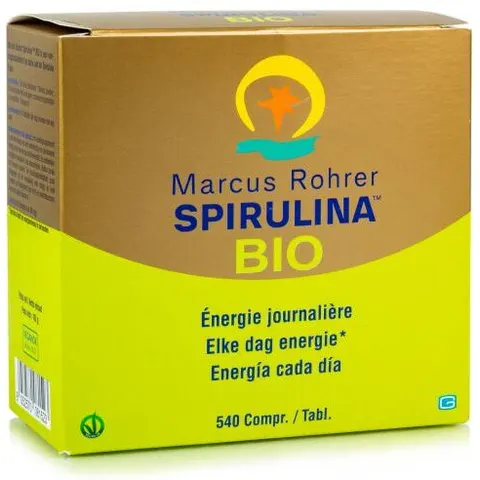Marcus Rohrer Spirulina Bio Recarga 540 Comprimidos – imagen 1