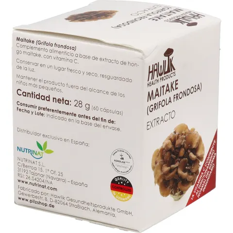 HAWLIK Extracto Puro Maitake 60 caps – imagen 1