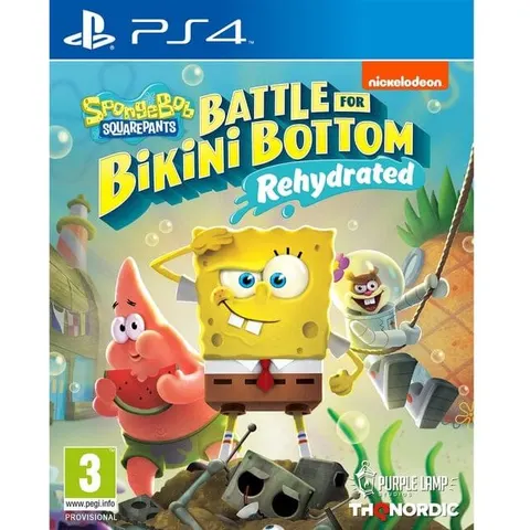 Spongebob SquarePants: Battle for Bikini Bottom - Rehydrated - PS4 – afbeelding 1