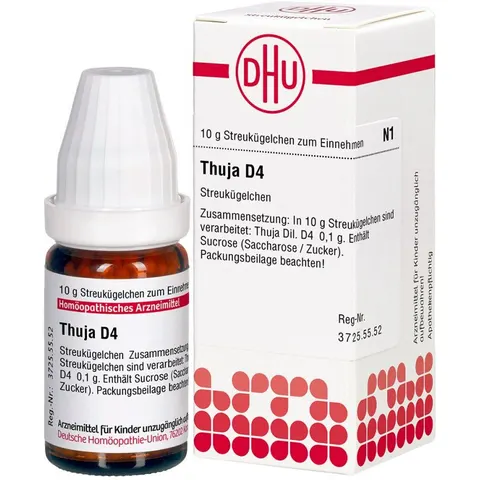 DHU Thuja D4 Globuli – Bild 1
