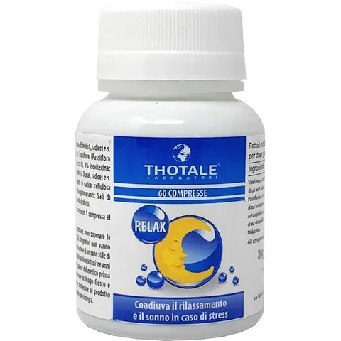 Budetta Pharma Thotale - Relax Integratore Alimentare, 60 Compresse – immagine 1
