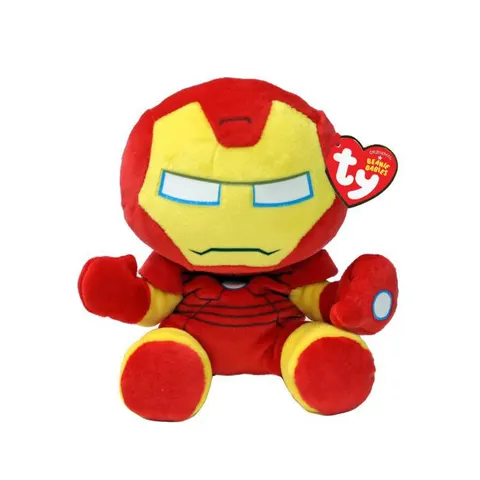 TY Beanie Babies Marvel Iron Man Soft 15 cm – afbeelding 1