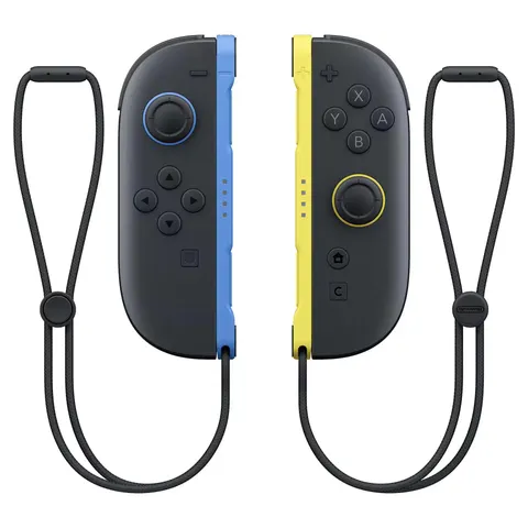 Nintendo Switch 2 Joy-Con Controller Paar - Blauw/Geel – afbeelding 1