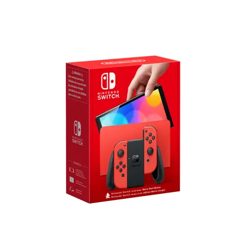Nintendo Switch OLED - Mario Editie - Rood – afbeelding 1