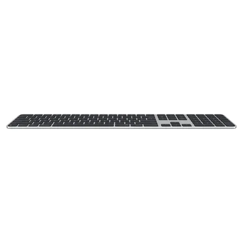 Apple Magic Keyboard mit Touch ID und Ziffernblock (USB-C), Silber/Schwarz, Bluetooth, Englisch International – Bild 1
