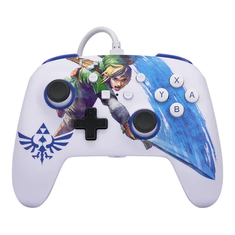 PowerA Geavanceerde Bedrade Controller - Nintendo Switch - Master Sword Attack – afbeelding 1