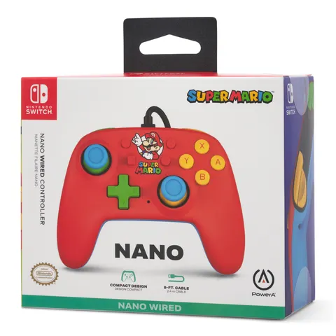 PowerA Nano bedrade controller voor Nintendo Switch - Mario Medley – afbeelding 1
