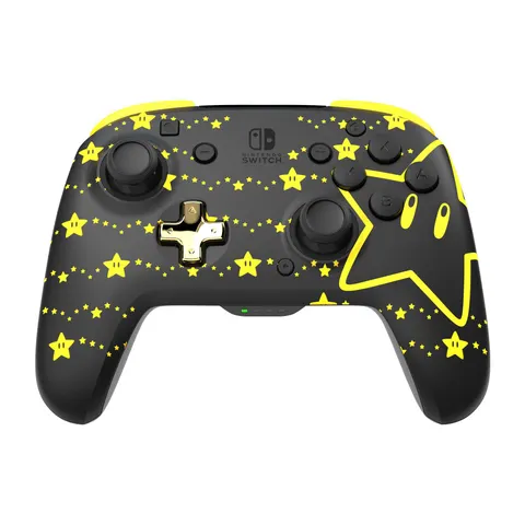 Rematch Glow Wireless Switch Controller, Schwarz/Gelb – Bild 1