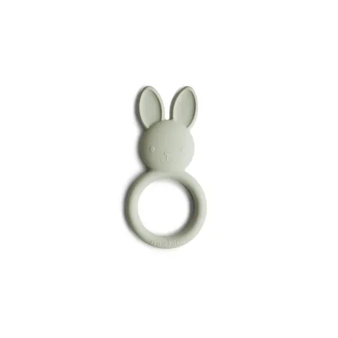 Mushie Bunny Bijtring Sage – afbeelding 1
