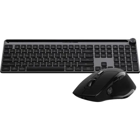 Jlab Work Bundle DE-Layout JBuds Mouse & Epic Keybord Verbindung über Bluetooth oder USB Dongle, Ergonomisches Design – Schwarz – Bild 1