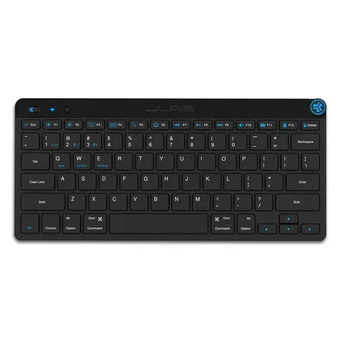 GO Wireless Tastatur, Bluetooth, Funk, Schwarz – Bild 1
