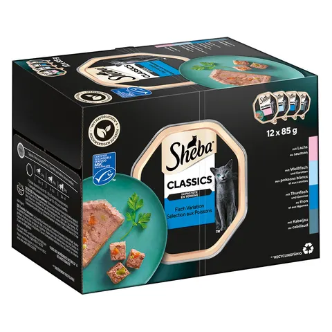 Sheba Classics en pâté 12x85g – image 1