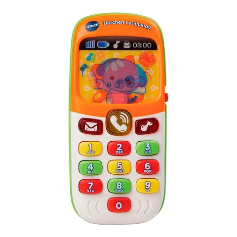 Vtech Baby Tierchen Lernhandy – weiss – Bild 1