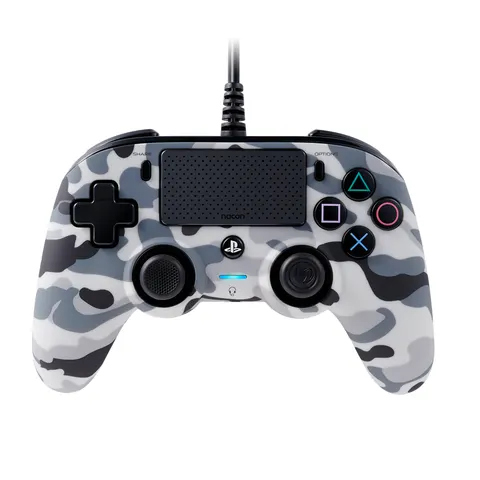 Nacon Compact Official Licensed Bedrade Controller - PS4 - Camo Grijs – afbeelding 1